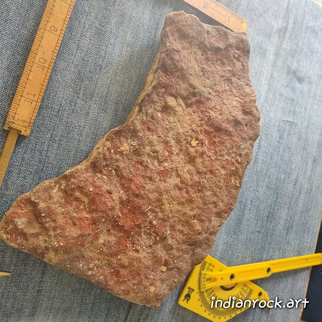 IndianRock.art - large stylized grinding stone